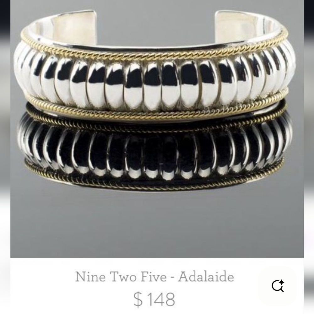 Rustic Cuff 925 Bracelet - Picture 3 of 3